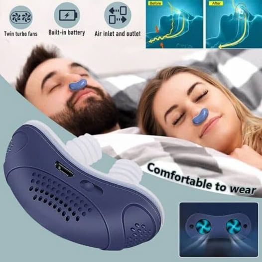 š„Develops Newly Launched The Hoseless, Maskless, Micro-CPAP Anti Snoringā
made in the USAā
š„Limited stock available!š„