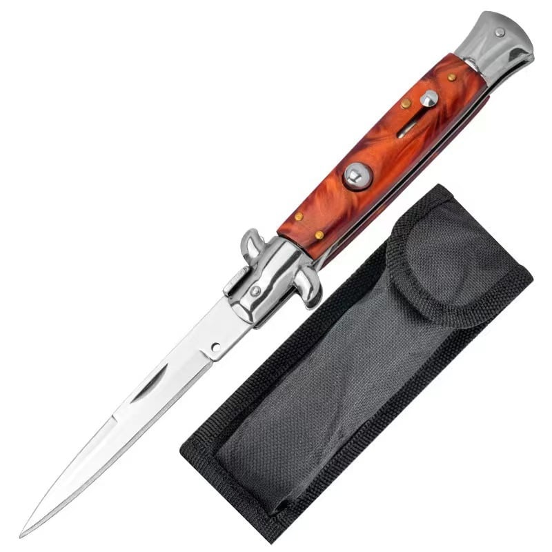 🔥Last Day Promotion 70% OFF🔥 - Pure Handmade Old School Italian Stiletto Pocket Knife