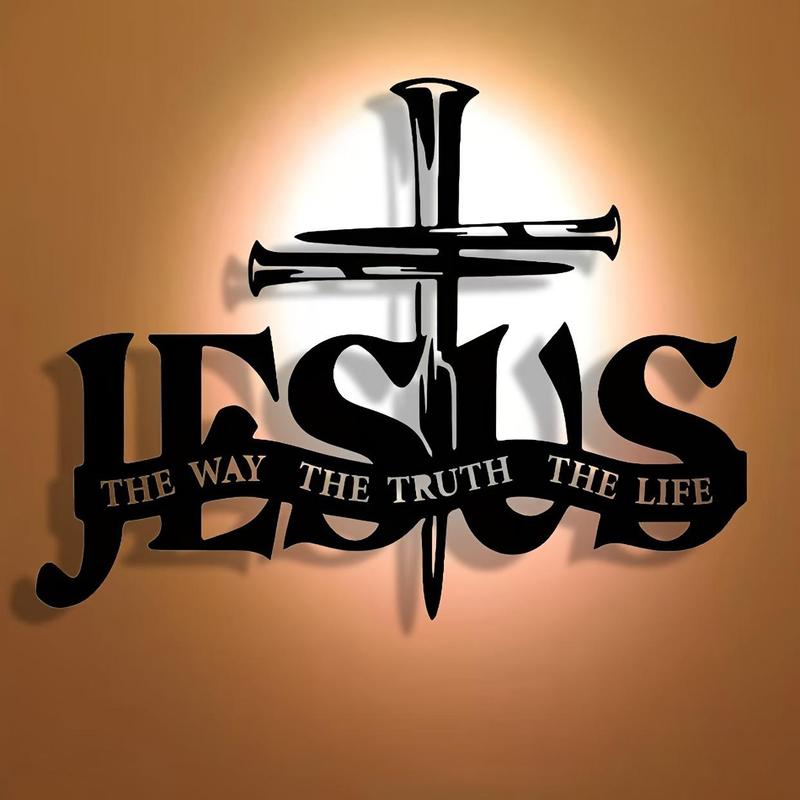 (🎁Last Day 50% OFF)🔥Jesus & Cross Design Wall Art - ⌛Limited Handmade Series