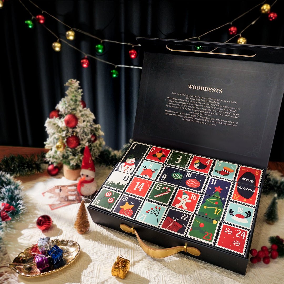 🔥Last Day 50% OFF -🧩WOODBESTS 24-Day Advent Puzzle Calendar