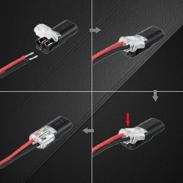 š„Last Day 48% OFFš„Double - Wire Plug-in Connector With Locking Buckle