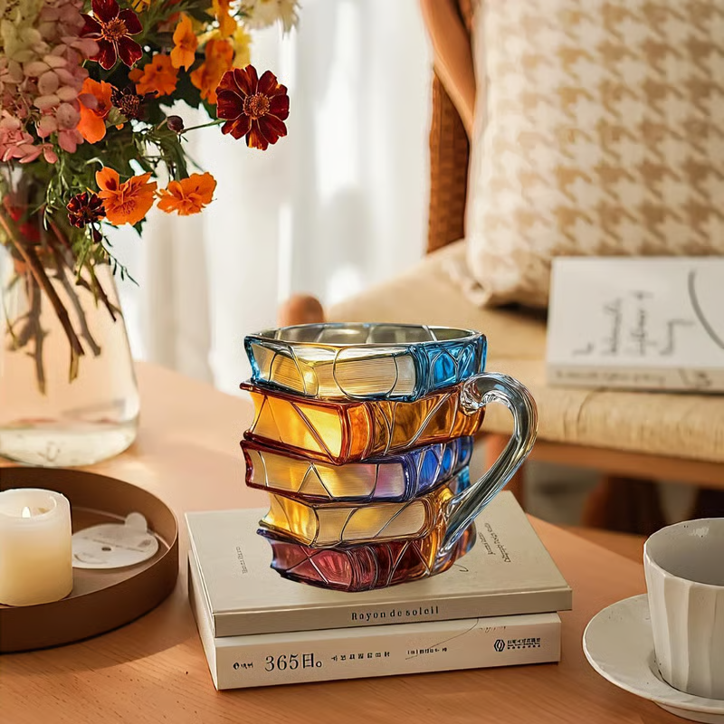 🎁Last Day Promotion 49% OFF🔥Painted Book Mug Novelty Coffee Mugs