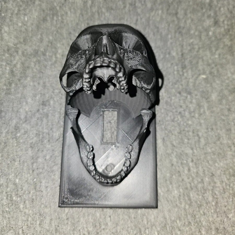 🎃Turn On the Fright! Skull Light Switch Covers for Halloween Vibes💀