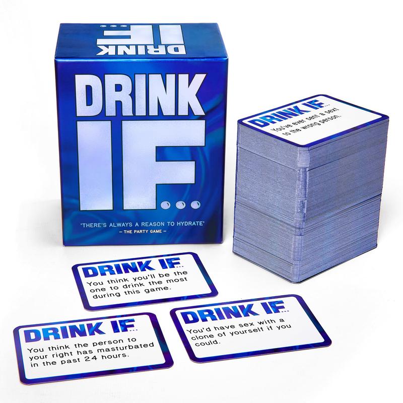 šDrink IF... Hilarious Adult Drinking Game. Party Card Game for Friends & Family to get You Buzzed & Drunk