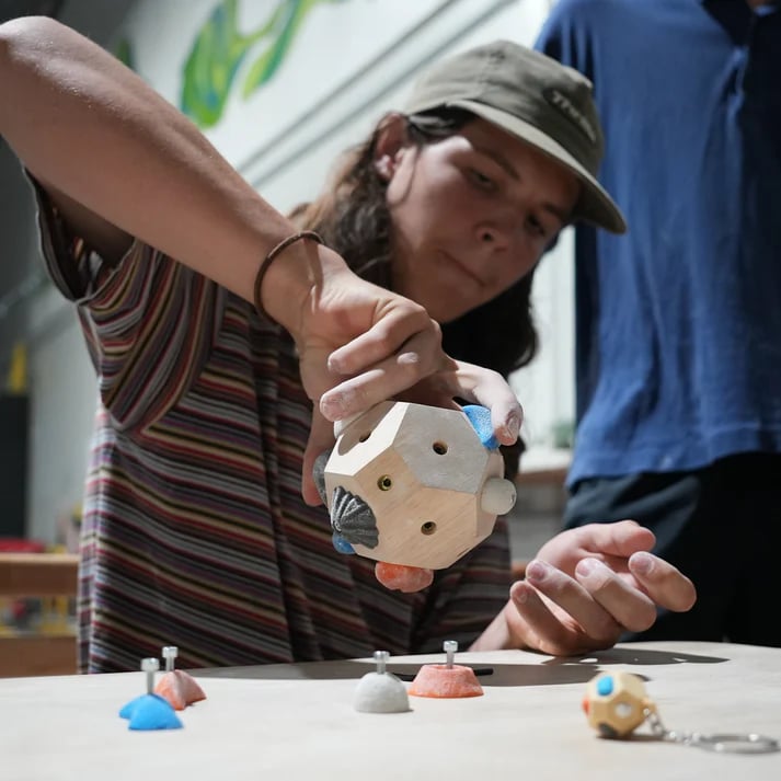 🧗♀️Handcrafted Boulder Block - Build Strength and Precision