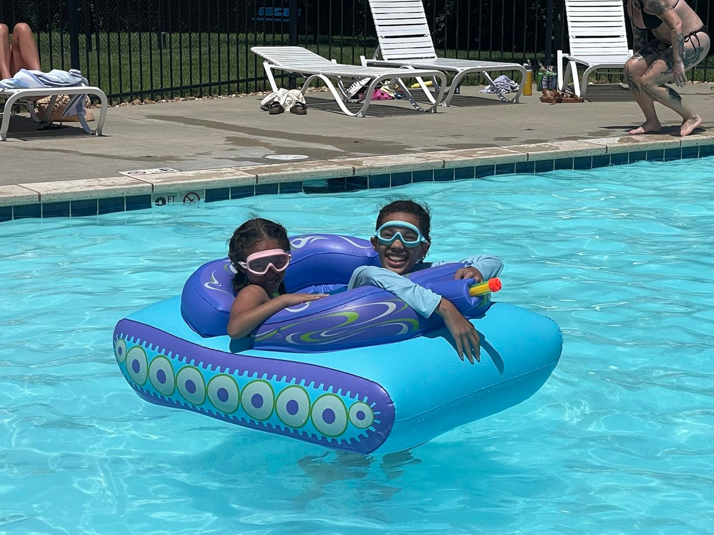 Anti-fog children's diving goggles