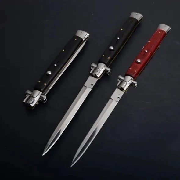 🔥Last Day Promotion 70% OFF🔥 - Pure Handmade Old School Italian Stiletto Pocket Knife