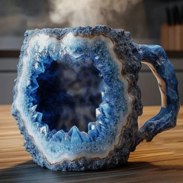 (🌲Early Christmas Sale ) ✨️2025 New Mineral Crystal Coffee Mugs☕