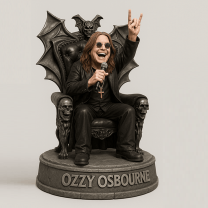 LIMITED EDITION - PREMIUM OZZY OSBOURNE ACRYLIC BLOCK PLAQUE