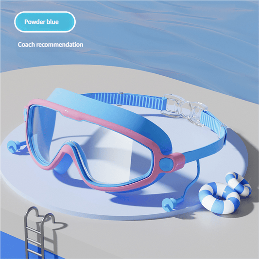Anti-fog children's diving goggles