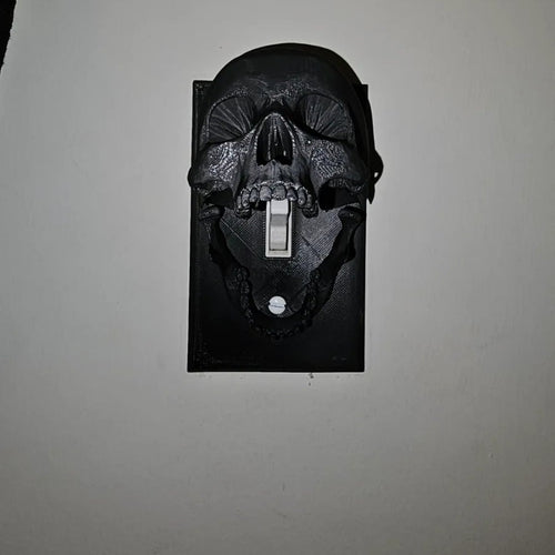 🎃Turn On the Fright! Skull Light Switch Covers for Halloween Vibes💀