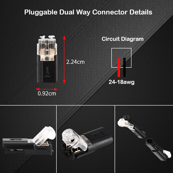 🔥Last Day 48% OFF🔥Double - Wire Plug-in Connector With Locking Buckle