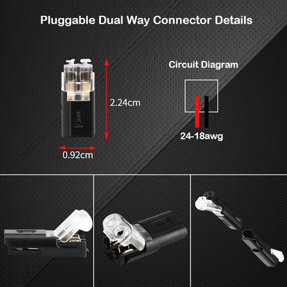 🔥Last Day 48% OFF🔥Double - Wire Plug-in Connector With Locking Buckle