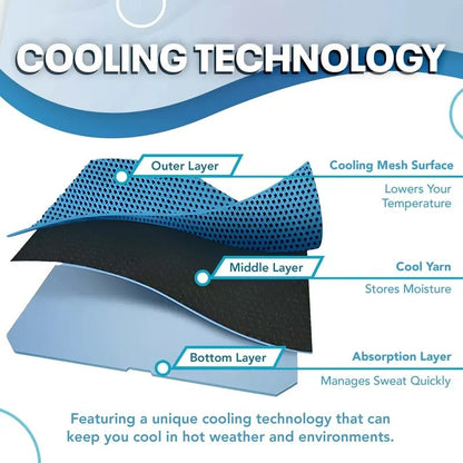 🎁Buy 1 Get 1 Free🔥Cold Sweat Towel You Can Use Anywhere, Anytime! Reusable Soft Absorbent Cooling Portable