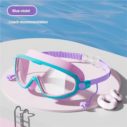 Anti-fog children's diving goggles