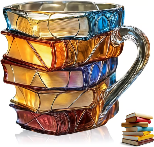 🎁Last Day Promotion 49% OFF🔥Painted Book Mug Novelty Coffee Mugs