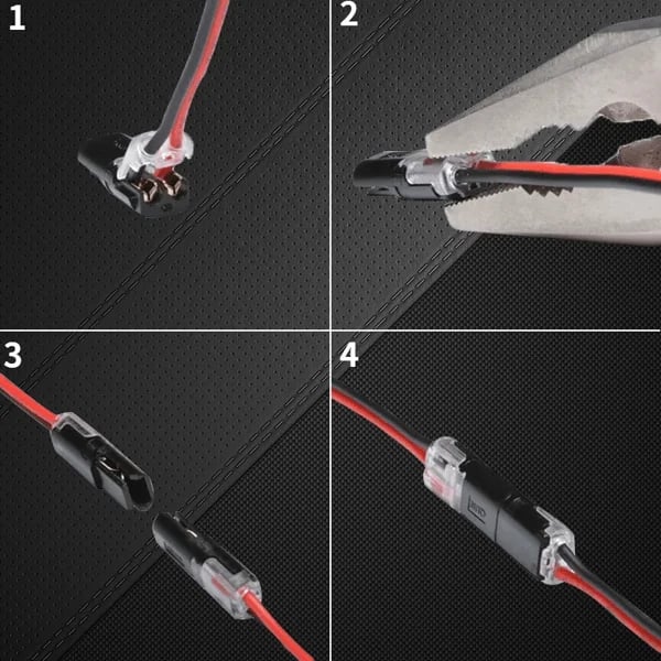 🔥Last Day 48% OFF🔥Double - Wire Plug-in Connector With Locking Buckle