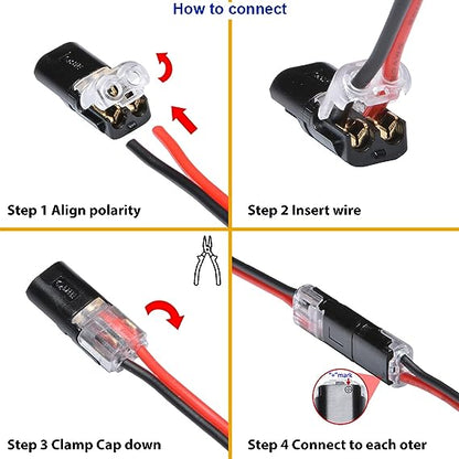 🔥Last Day 48% OFF🔥Double - Wire Plug-in Connector With Locking Buckle